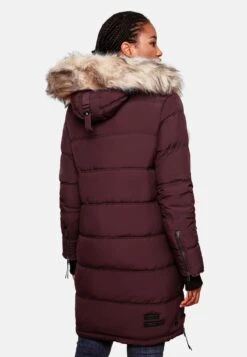 Marikoo Manteaux Dhiver Manteau D’hiver Chaskaa Femme Bordeaux -Marikoo Boutique a624685d7d9450abd1e772f46bacd396