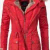 Marikoo Parkas Parka D’hiver Grinsekatze Femme Rouge 1 Marikoo Parkas Parka D’hiver Grinsekatze Femme Rouge -Marikoo Boutique a685eb4d8480f89dc3f9be2492c2cbf2
