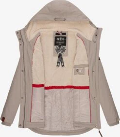 Marikoo Vestes Dhiver Veste D’hiver Bikoo Femme Beige Clair -Marikoo Boutique a7186cdc49c7feca6a7a4bc6c1596d20