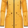 Marikoo Parkas Parka Mi-saison Femme Jaune Dor -Marikoo Boutique a796ccd8e32d15b02420acf39165bb76