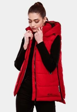 Marikoo Vestes Sans Manches Gilet Zarinaa Femme Rouge 17 Marikoo Vestes Sans Manches Gilet Zarinaa Femme Rouge -Marikoo Boutique a83aa9ecfb852dcec9741c9f3bbb8ad6