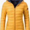 Marikoo Vestes Dextérieur Veste Fonctionnelle Femme Jaune Foncé -Marikoo Boutique a86c8aeda711f1dc8606a5d31f0a210b