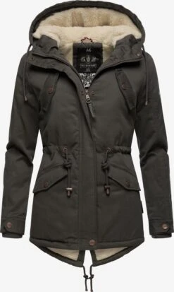 Marikoo Vestes Dhiver Veste D’hiver Manolya Femme Anthracite