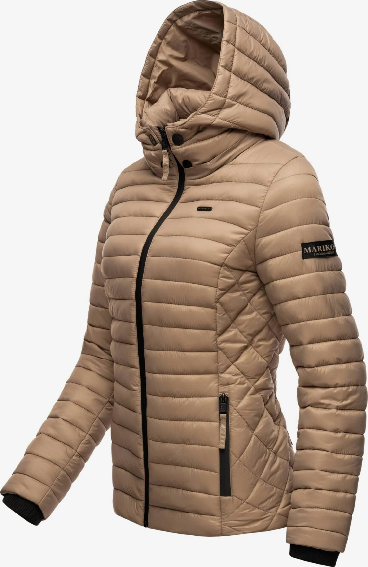 Marikoo Vestes De Mi-saison Veste Mi-saison Femme Or 4 Marikoo Vestes De Mi-saison Veste Mi-saison Femme Or – Image 2