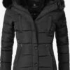 Marikoo Vestes Matelassées Veste D’hiver Lotusblüte Femme Noir 1 Marikoo Vestes Matelassées Veste D’hiver Lotusblüte Femme Noir -Marikoo Boutique af5dfd44d7967324473676828eabf3d0