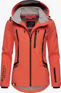 Marikoo Vestes Dhiver Veste D’hiver Femme Corail