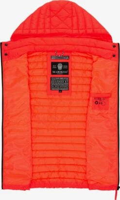 Marikoo Vestes Sans Manches Gilet Hasenpfote Femme Orange Fluo -Marikoo Boutique afc1f589ae97d986112c40d1e94081a9