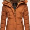 Marikoo Vestes Dhiver Veste D’hiver Nekoo Femme Cognac / Noisette