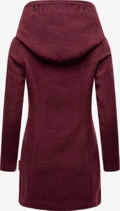 Marikoo Manteaux Dhiver Manteau D’hiver Maikoo Femme Bordeaux -Marikoo Boutique b060156db7de81180efc00138c90bbbe