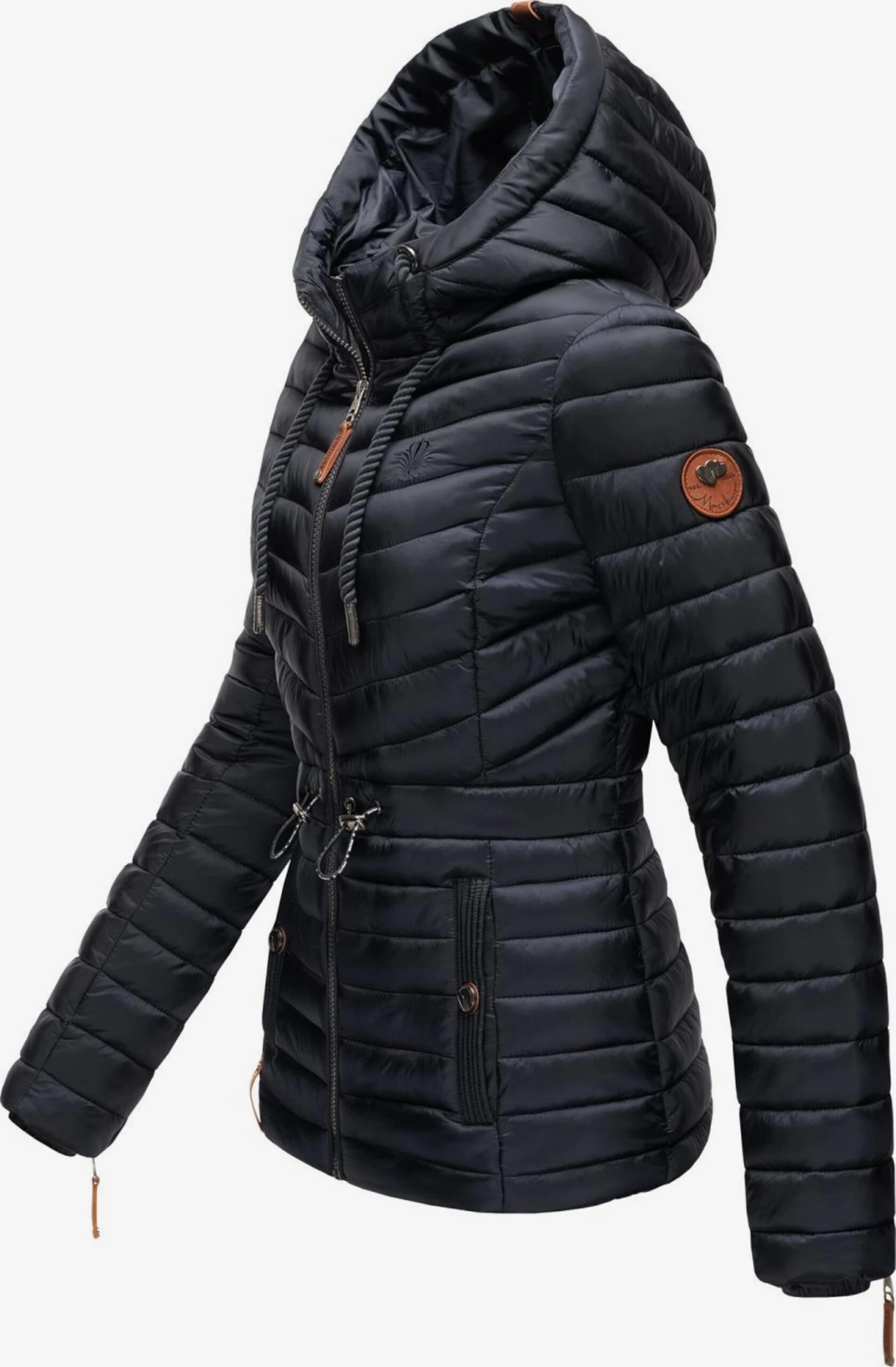 Marikoo Vestes De Mi-saison Veste Mi-saison Aniyaa Femme Bleu Marine 5 Marikoo Vestes De Mi-saison Veste Mi-saison Aniyaa Femme Bleu Marine – Image 3