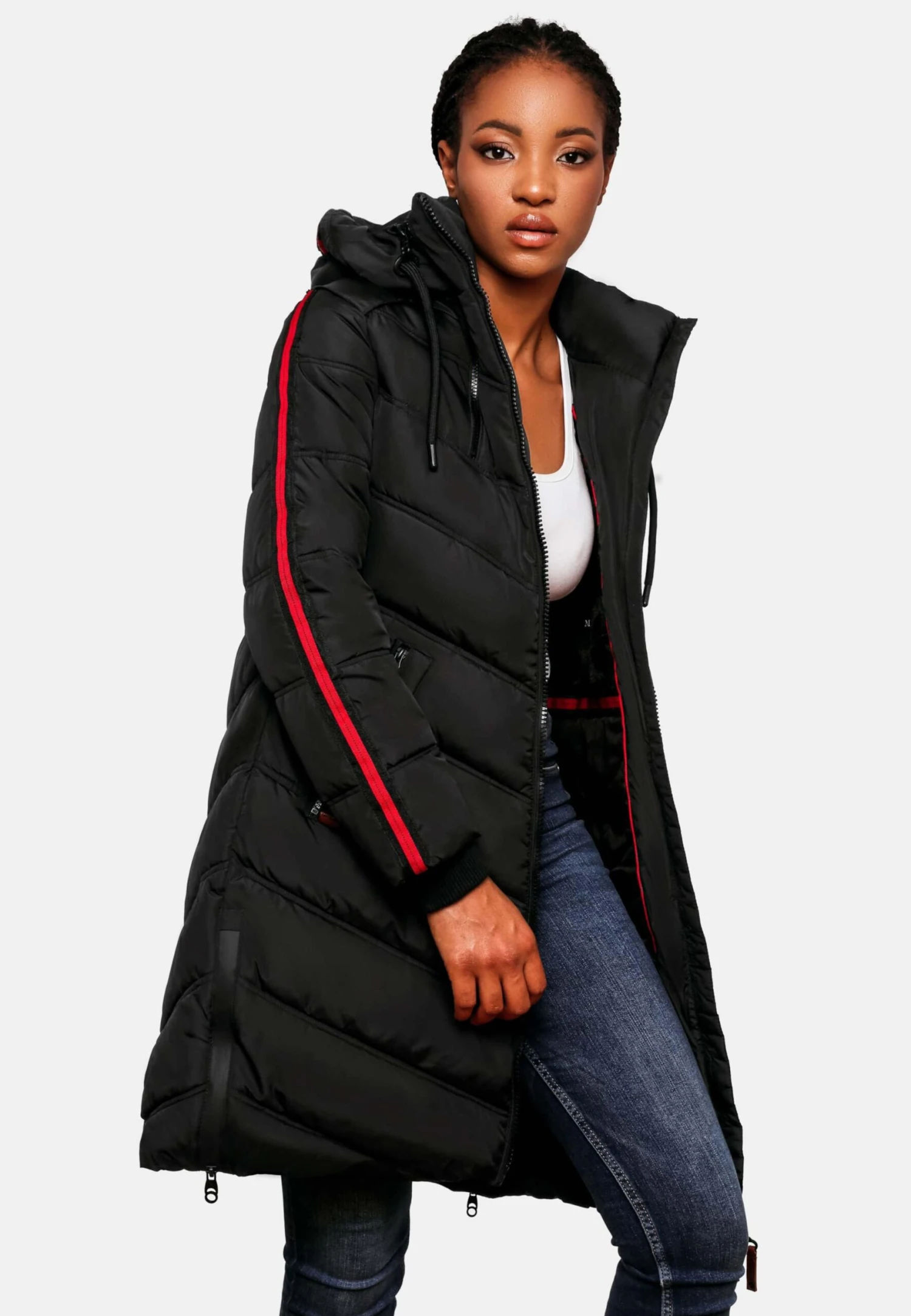 Marikoo Manteaux Dhiver Manteau D’hiver Armasa Femme Noir 10 Marikoo Manteaux Dhiver Manteau D’hiver Armasa Femme Noir – Image 8