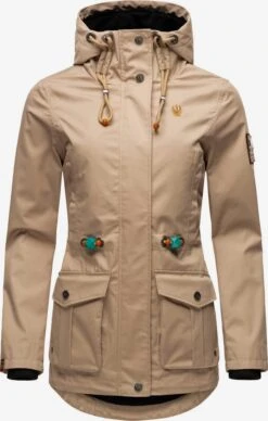 Marikoo Vestes De Mi-saison Veste Mi-saison Babetaa Femme Sable -Marikoo Boutique b230422397a18f72ff3eb6fe7d623125