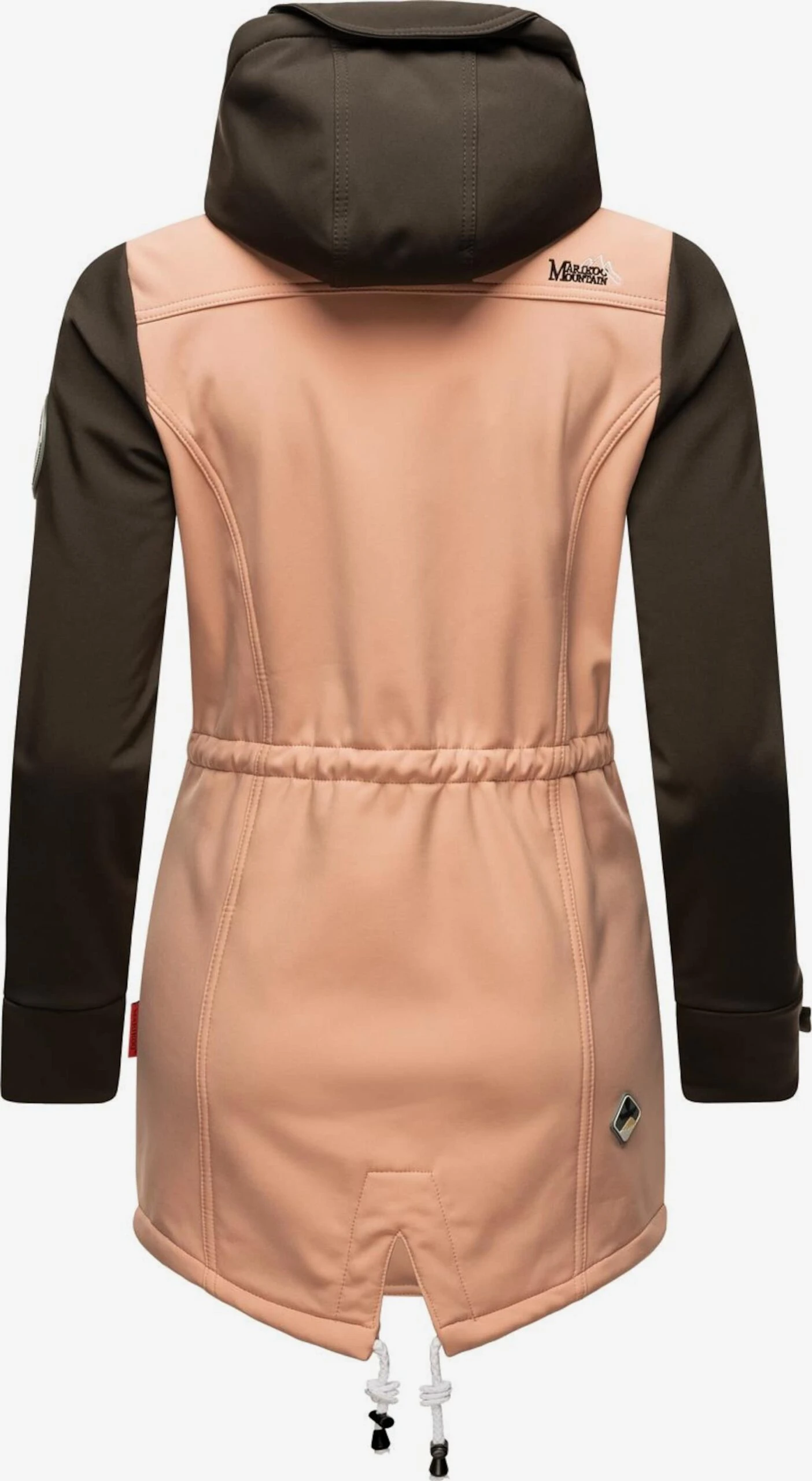 Marikoo Manteaux De Pluie Manteau Fonctionnel Zimtzicke Femme Rose / Noir 5 Marikoo Manteaux De Pluie Manteau Fonctionnel Zimtzicke Femme Rose / Noir – Image 3