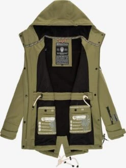 Marikoo Manteaux De Pluie Manteau Fonctionnel Zimtzicke Femme Olive -Marikoo Boutique b30074077cc3a5bd654184e3a2d2a07b