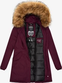 Marikoo Parkas Parka D’hiver Karmaa Femme Bordeaux -Marikoo Boutique b3c0078df04922c4f9345d385b38a6bc