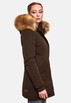 Marikoo Parkas Parka D’hiver Karmaa Femme Marron -Marikoo Boutique b46229c726ebcd8ae5764ea40cca91b8
