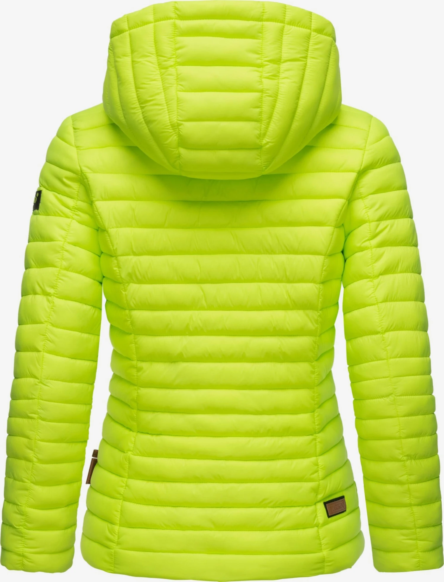 Marikoo Vestes De Mi-saison Veste Mi-saison Asraa Femme Vert Fluo 5 Marikoo Vestes De Mi-saison Veste Mi-saison Asraa Femme Vert Fluo – Image 3