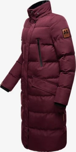 Marikoo Manteaux Dhiver Manteau D’hiver Schneesternchen Femme Bordeaux -Marikoo Boutique b831acaa06610de13987a073daa7185b