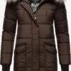 Marikoo Manteaux Dhiver Manteau D’hiver Chaskaa Femme Moka