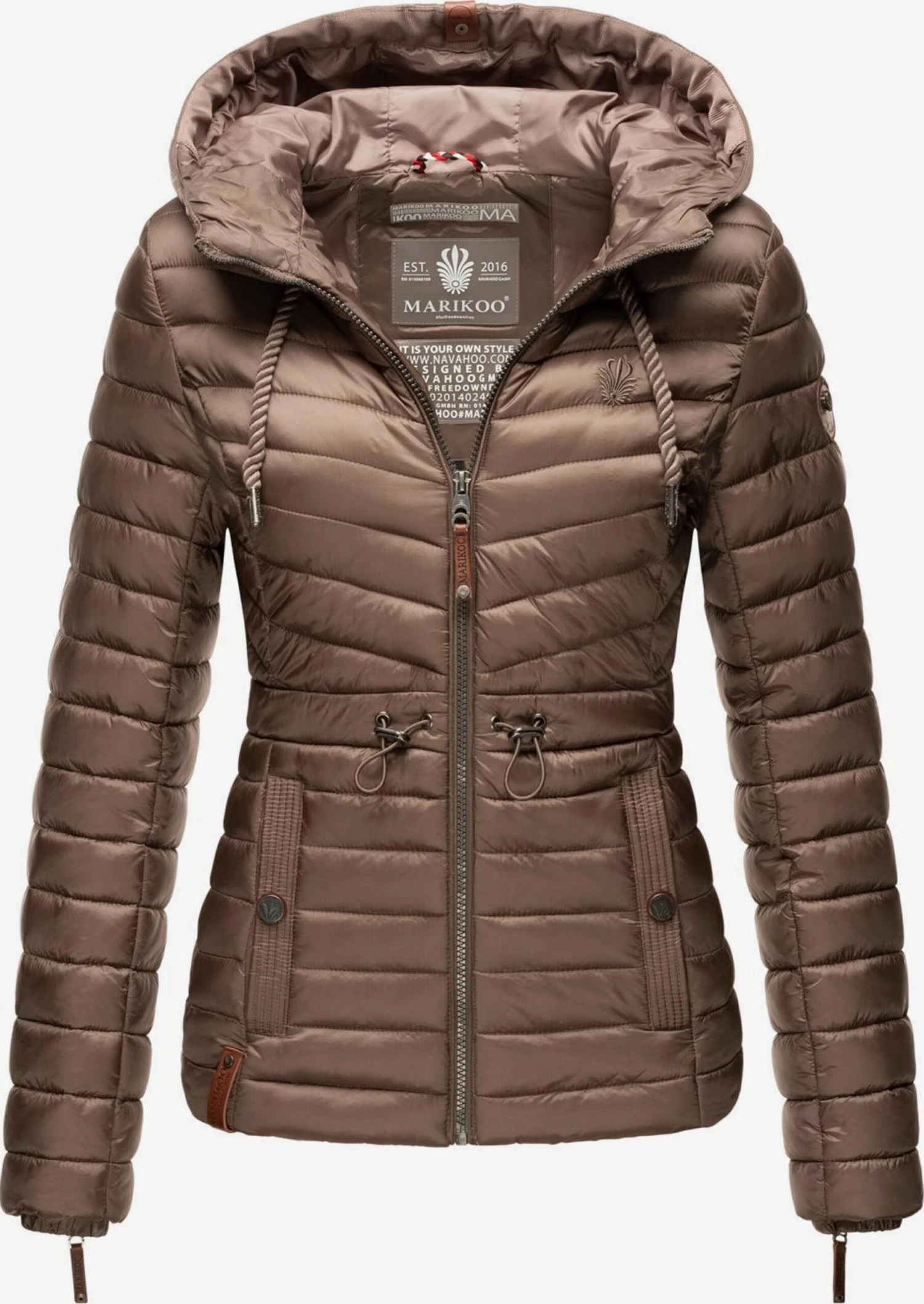 Marikoo Vestes De Mi-saison Veste Mi-saison Aniyaa Femme Bronze 3 Marikoo Vestes De Mi-saison Veste Mi-saison Aniyaa Femme Bronze