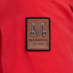 Marikoo Vestes Dhiver Veste D’hiver Bikoo Femme Rouge -Marikoo Boutique b931de13ba86a7854423a9420a540c98