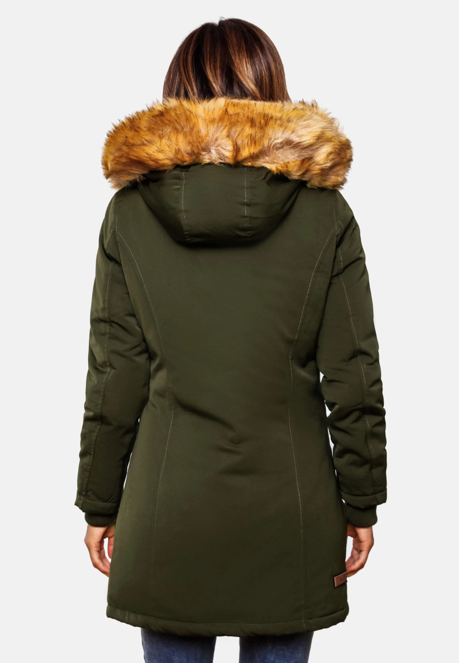 Marikoo Parkas Parka D’hiver Karmaa Femme Olive 10 Marikoo Parkas Parka D’hiver Karmaa Femme Olive – Image 8