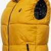 Marikoo Vestes Sans Manches Gilet Eisflöckchen Femme Jaune