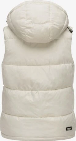 Marikoo Vestes Sans Manches Gilet Eisflöckchen Femme Blanc Cassé -Marikoo Boutique bdaf93330b2ec5029dd52c906eea0606