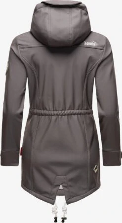 Marikoo Manteaux De Pluie Manteau Fonctionnel Zimtzicke Femme Gris -Marikoo Boutique bddbd8f7d4a1e03086c08f0211b70573