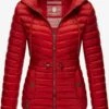 Marikoo Vestes De Mi-saison Veste Mi-saison Aniyaa Femme Rouge -Marikoo Boutique bfaae2b7f93df717ed5d508c6487bf11