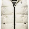 Marikoo Vestes Sans Manches Gilet Zarinaa Femme Blanc Cassé