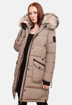Marikoo Manteaux Dhiver Manteau D’hiver Chaskaa Femme Taupe -Marikoo Boutique c0bd991f9460cfa04c6eaa04d4ae37c3