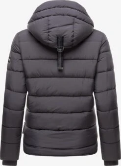 Marikoo Vestes Dhiver Veste D’hiver Taisaa Femme Gris Foncé -Marikoo Boutique c0dbd612085e1475e6c68f54d6c30d00