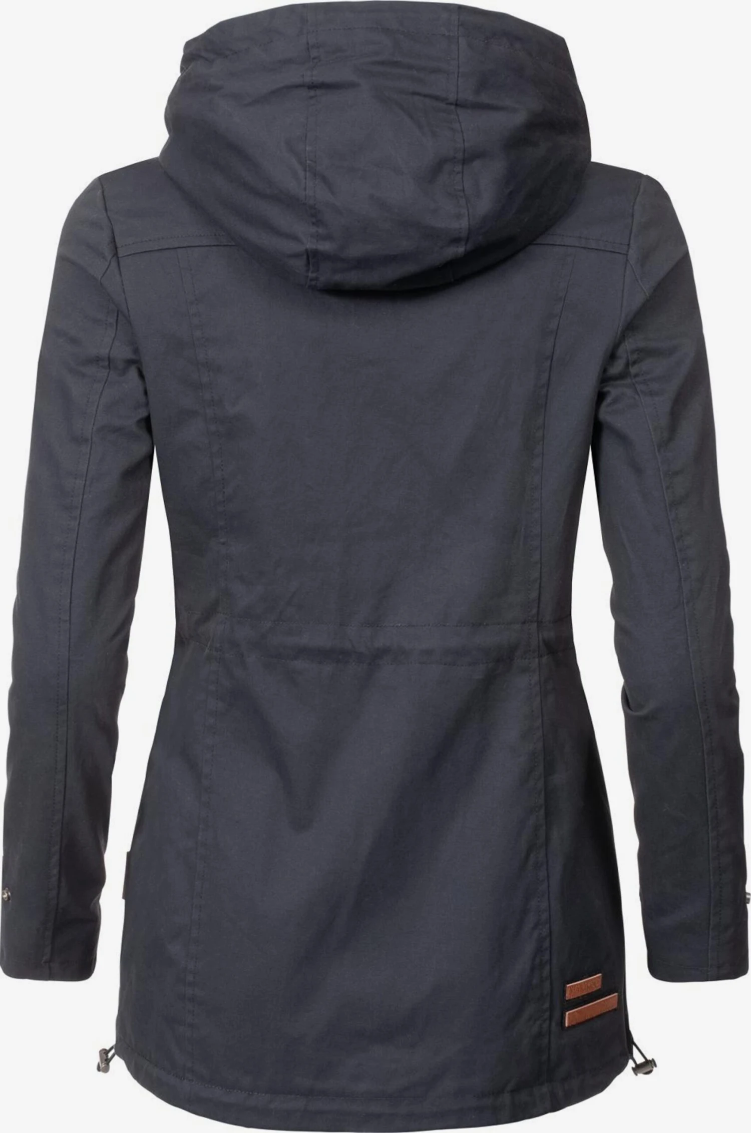 Marikoo Parkas Parka Mi-saison Nyokoo Femme Bleu-gris 4 Marikoo Parkas Parka Mi-saison Nyokoo Femme Bleu-gris – Image 2