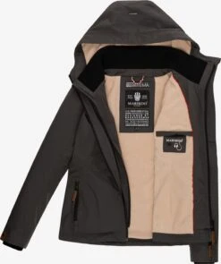 Marikoo Vestes Dextérieur Veste Fonctionnelle Erdbeere Femme Anthracite -Marikoo Boutique c287687b6f6c462b01c8d60b6f3f4bde