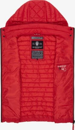 Marikoo Vestes Sans Manches Gilet Hasenpfote Femme Rouge -Marikoo Boutique c2bbc0348a10c9ea1323287f4cb996cb