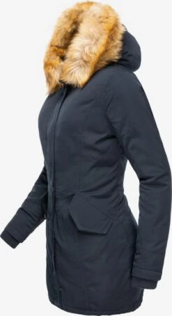 Marikoo Parkas Parka D’hiver Karmaa Femme Bleu Marine -Marikoo Boutique c3ebe1bd0fe56dfcc2a5c69726c2f896