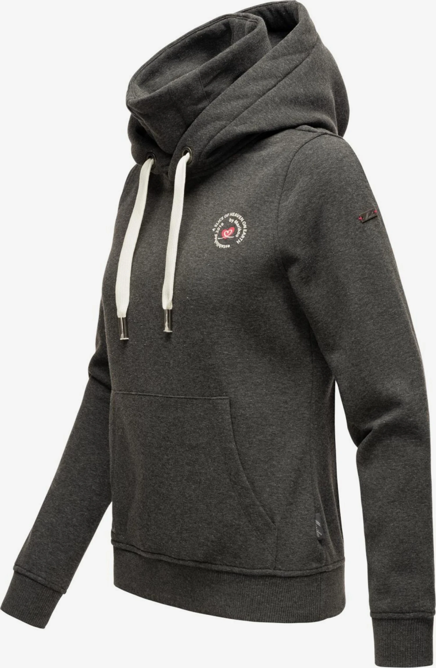 Marikoo Sweats à Capuche Sweat-shirt Chihiroo Femme Gris Foncé 5 Marikoo Sweats à Capuche Sweat-shirt Chihiroo Femme Gris Foncé – Image 3