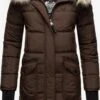 Marikoo Manteaux Dhiver Manteau D’hiver Chaskaa Femme Chocolat -Marikoo Boutique c63da3597053a07dbe1343064f046cf6