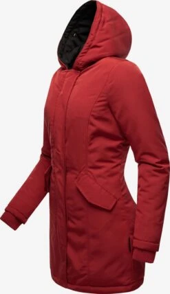Marikoo Parkas Parka D’hiver Karmaa Femme Rouge -Marikoo Boutique c71f891b48a53174a4382f83a0b7dcfc