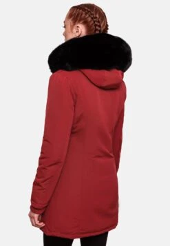Marikoo Parkas Parka D’hiver Karmaa Femme Rouge -Marikoo Boutique c7e2e2cccfc25cdd04dab6d2210ebb95