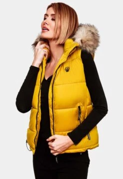 Marikoo Vestes Sans Manches Gilet Eisflöckchen Femme Jaune 21 Marikoo Vestes Sans Manches Gilet Eisflöckchen Femme Jaune -Marikoo Boutique c7f88beaca8ab030bfbde92f6831cb47
