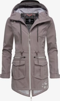 Marikoo Vestes Dextérieur Veste Fonctionnelle Ulissaa Femme Taupe
