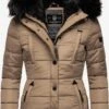 Marikoo Vestes Matelassées Veste D’hiver Lotusblüte Femme Marron 1 Marikoo Vestes Matelassées Veste D’hiver Lotusblüte Femme Marron -Marikoo Boutique c9e366270d351f47000558ad69d8e60f