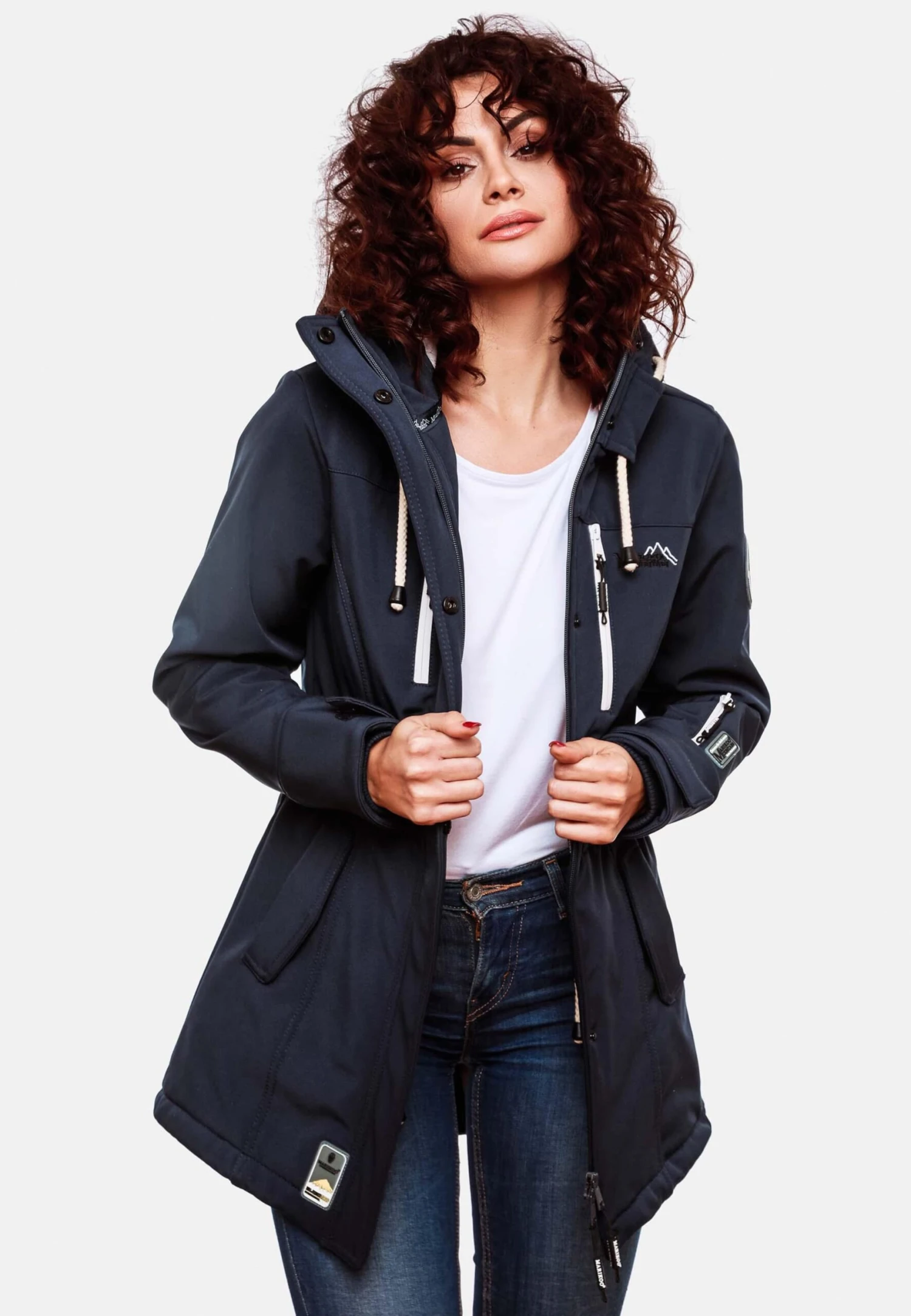Marikoo Manteaux De Pluie Manteau Fonctionnel Zimtzicke Femme Marine 6 Marikoo Manteaux De Pluie Manteau Fonctionnel Zimtzicke Femme Marine – Image 4