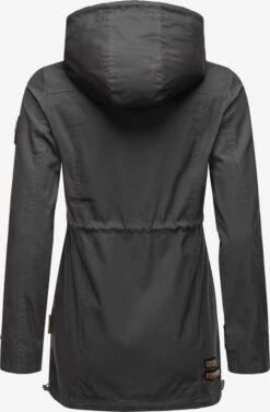 Marikoo Parkas Parka Mi-saison Nyokoo Femme Anthracite -Marikoo Boutique d016085189621ff7d6babfb57d10ae28