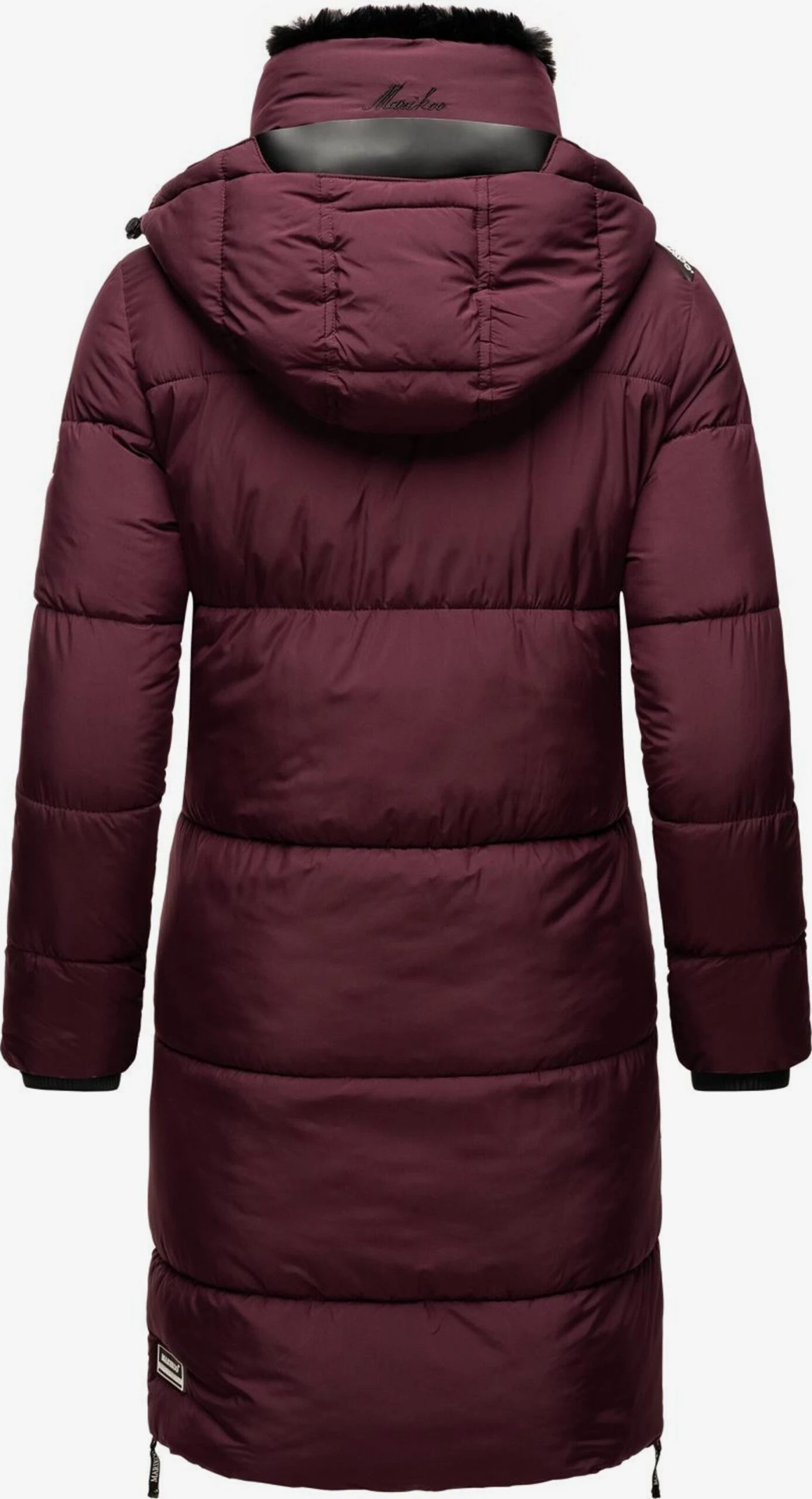 Marikoo Manteaux Dhiver Manteau D’hiver Femme Rouge Cerise 6 Marikoo Manteaux Dhiver Manteau D’hiver Femme Rouge Cerise – Image 4