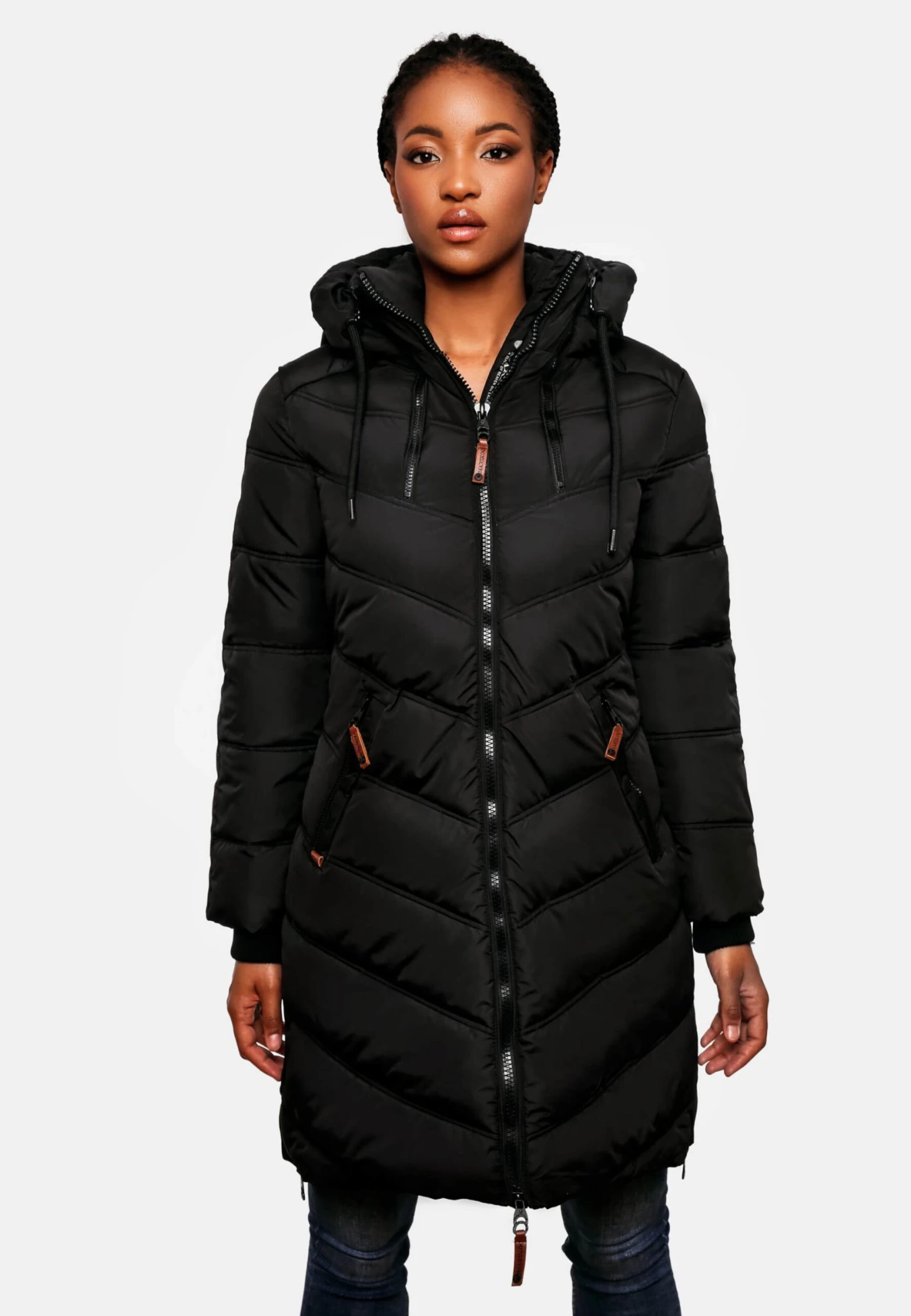 Marikoo Manteaux Dhiver Manteau D’hiver Armasa Femme Noir 7 Marikoo Manteaux Dhiver Manteau D’hiver Armasa Femme Noir – Image 5