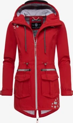Marikoo Vestes Dextérieur Veste Fonctionnelle Ulissaa Femme Rouge