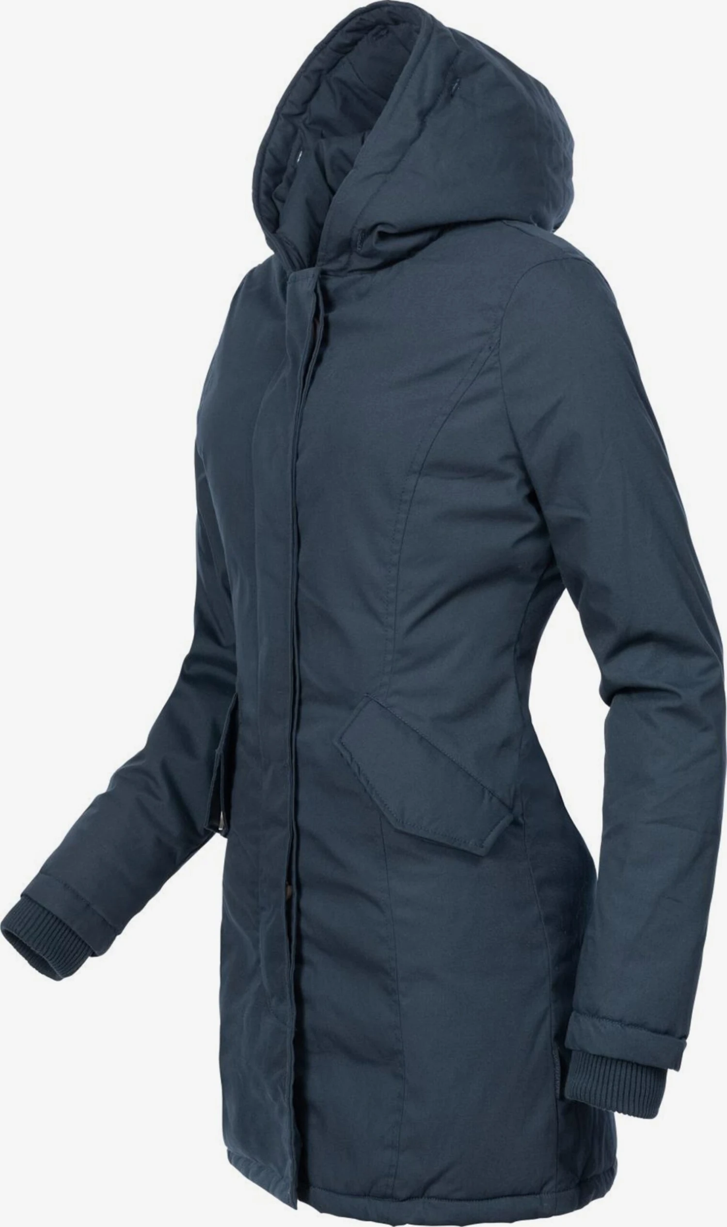 Marikoo Parkas Parka D’hiver Karmaa Femme Bleu Foncé 5 Marikoo Parkas Parka D’hiver Karmaa Femme Bleu Foncé – Image 3